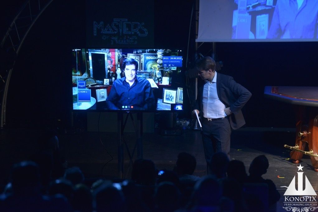 David Copperfield a Masters of Magic