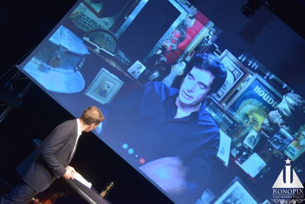 David Copperfield a Masters of Magic