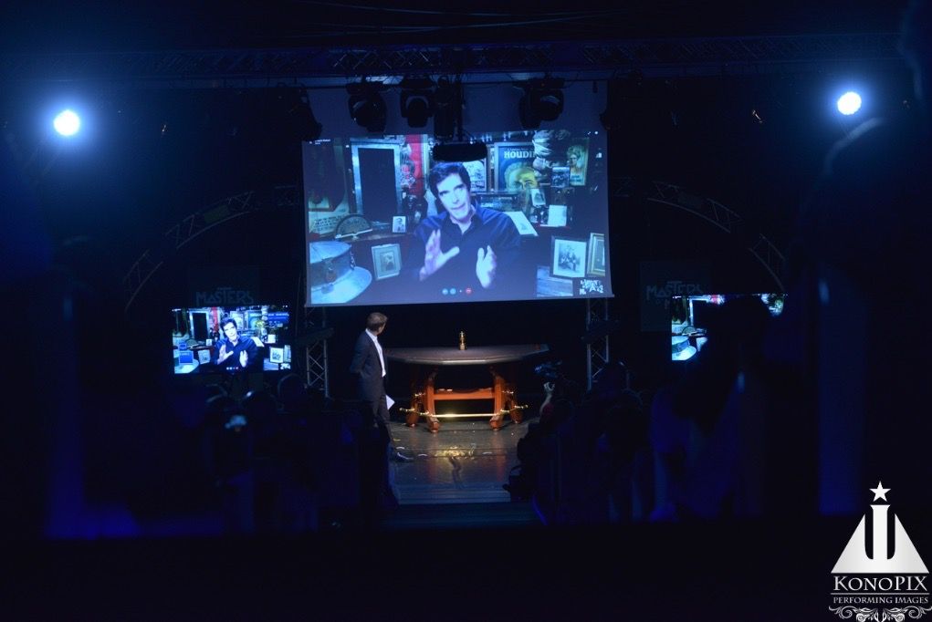 David Copperfield a Masters of Magic