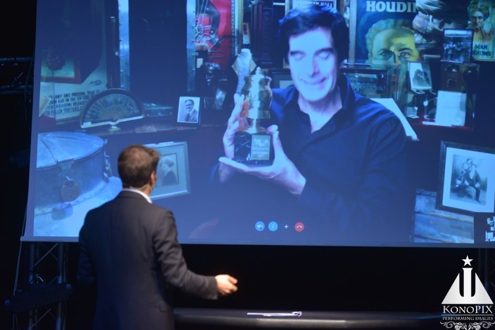 David Copperfield a Masters of Magic